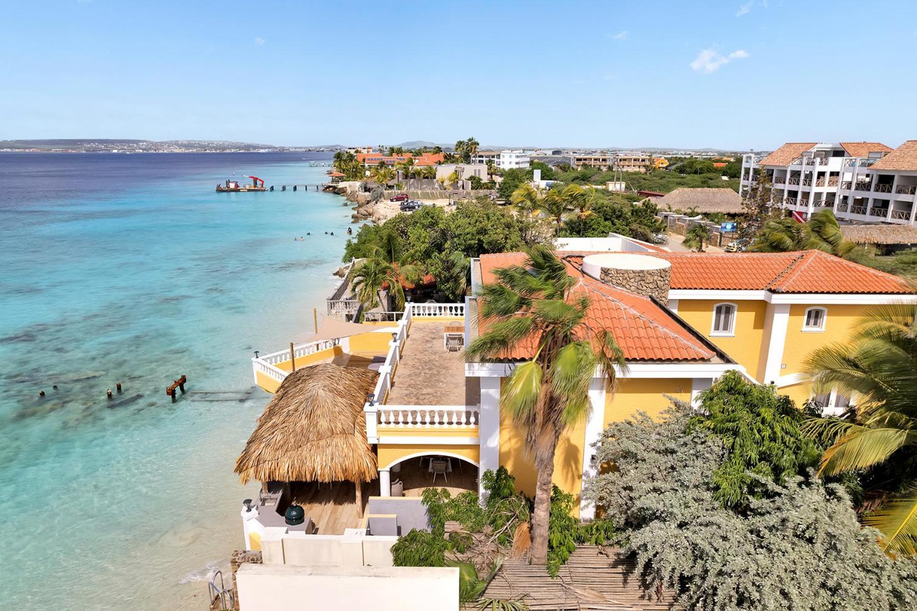 Oceanfront Villa Casa Mar Azul Кралендейк Экстерьер фото