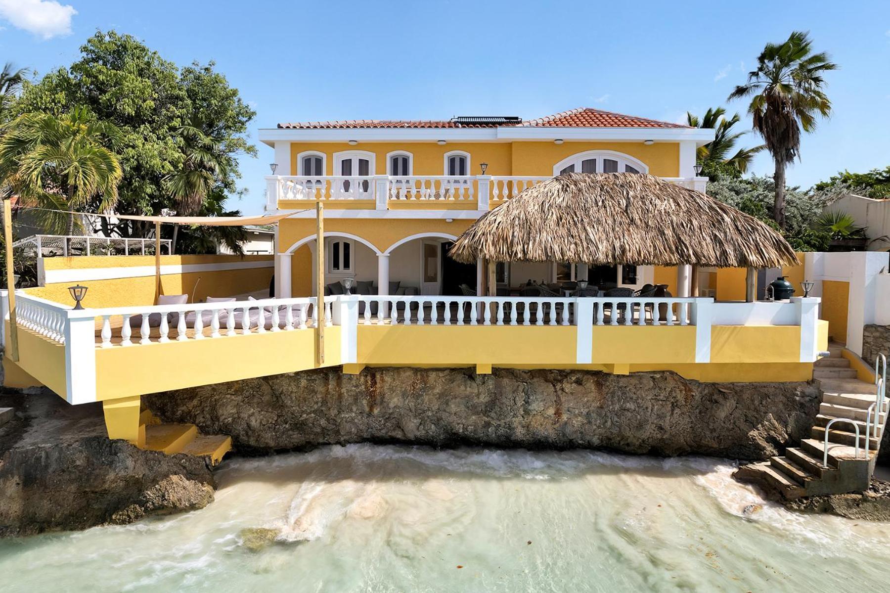 Oceanfront Villa Casa Mar Azul Кралендейк Экстерьер фото